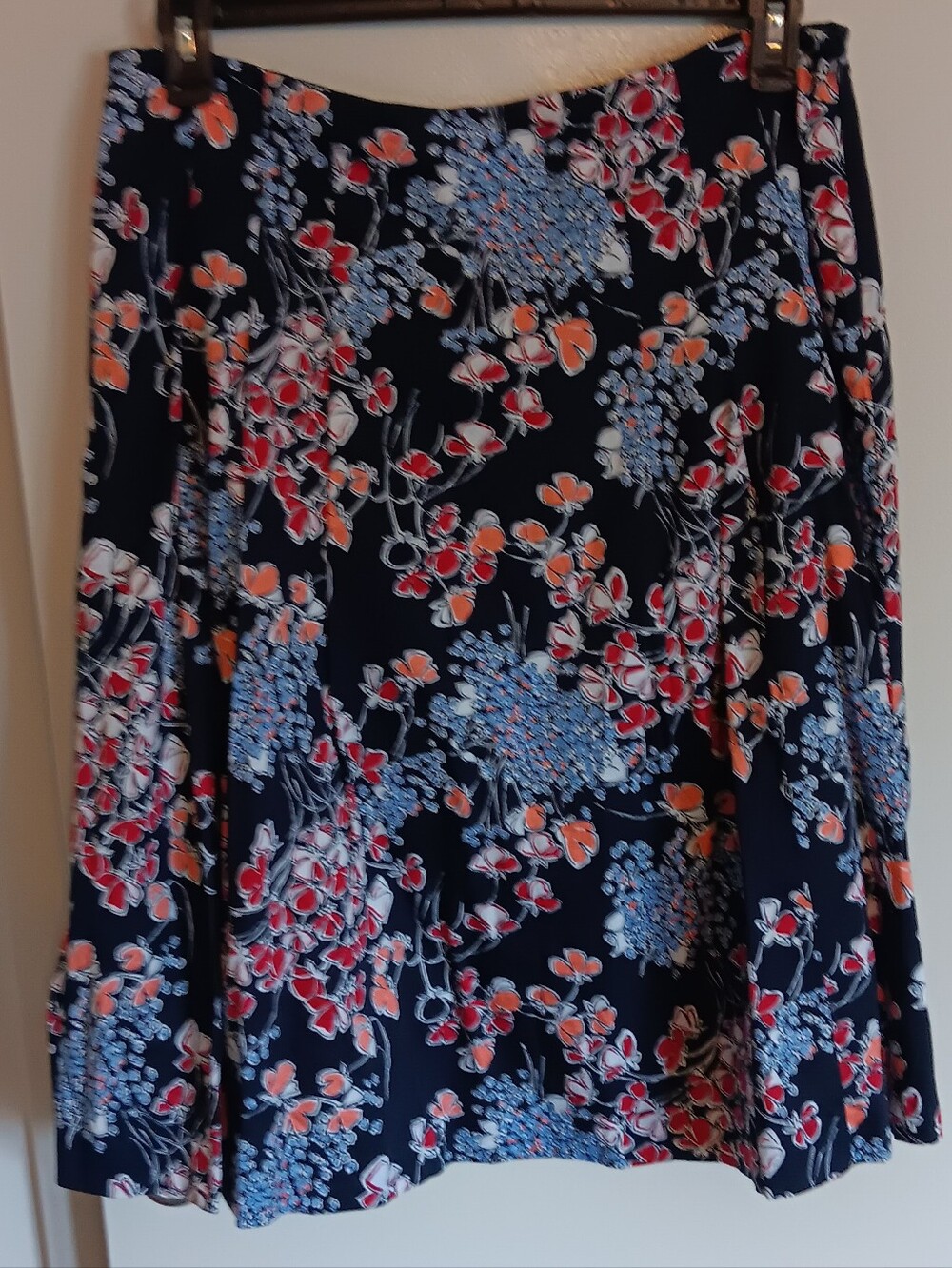 Dark Navy Blue Skirt by Talbots Size 14